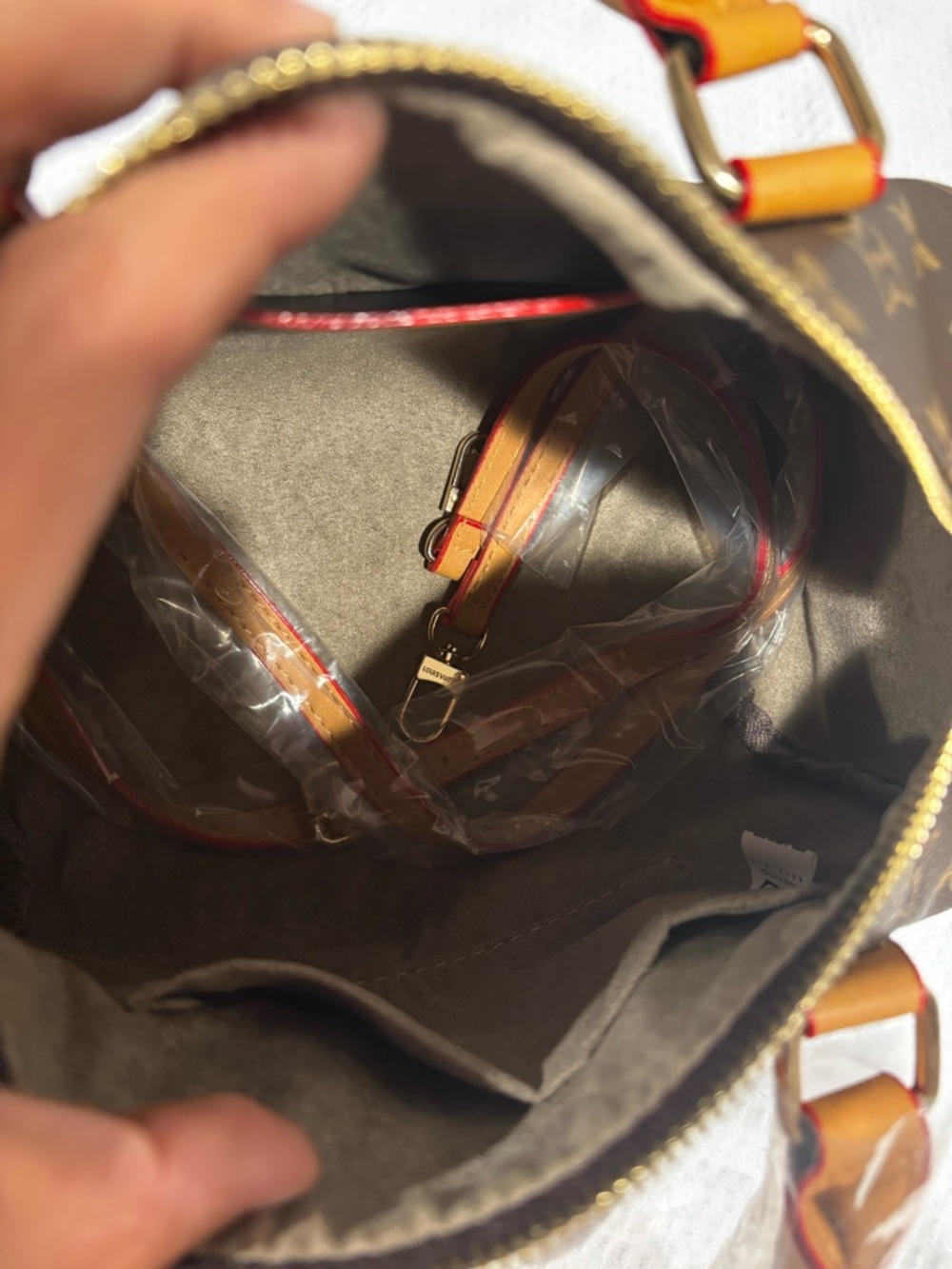 Brown Leather women hand  Bag